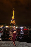 LEGGINGS VINO TINTO 7916