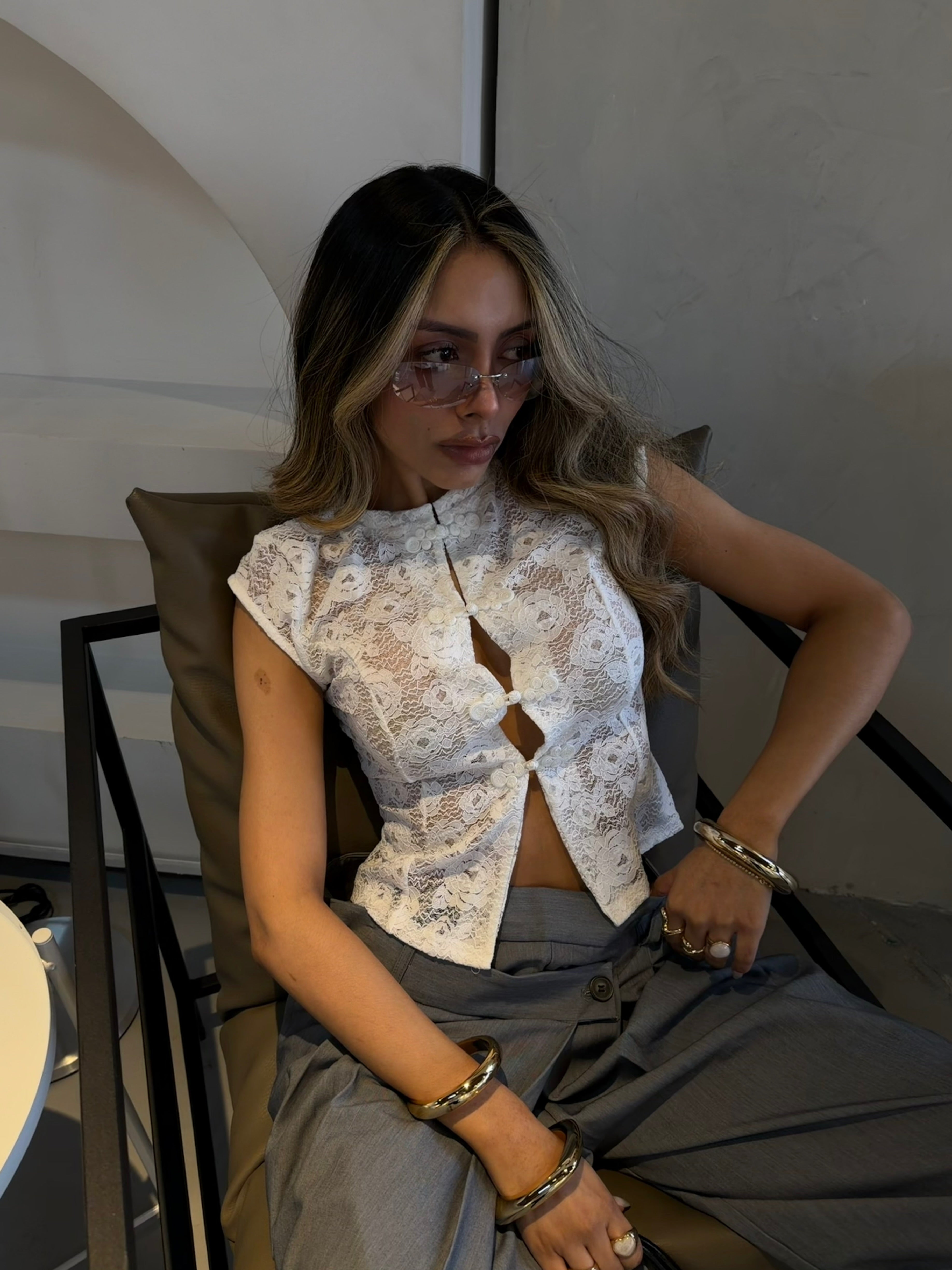 BLUSA KYOTO 26560 BLANCA