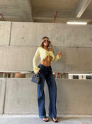 BLUSA BLONDA AMARILLA 001