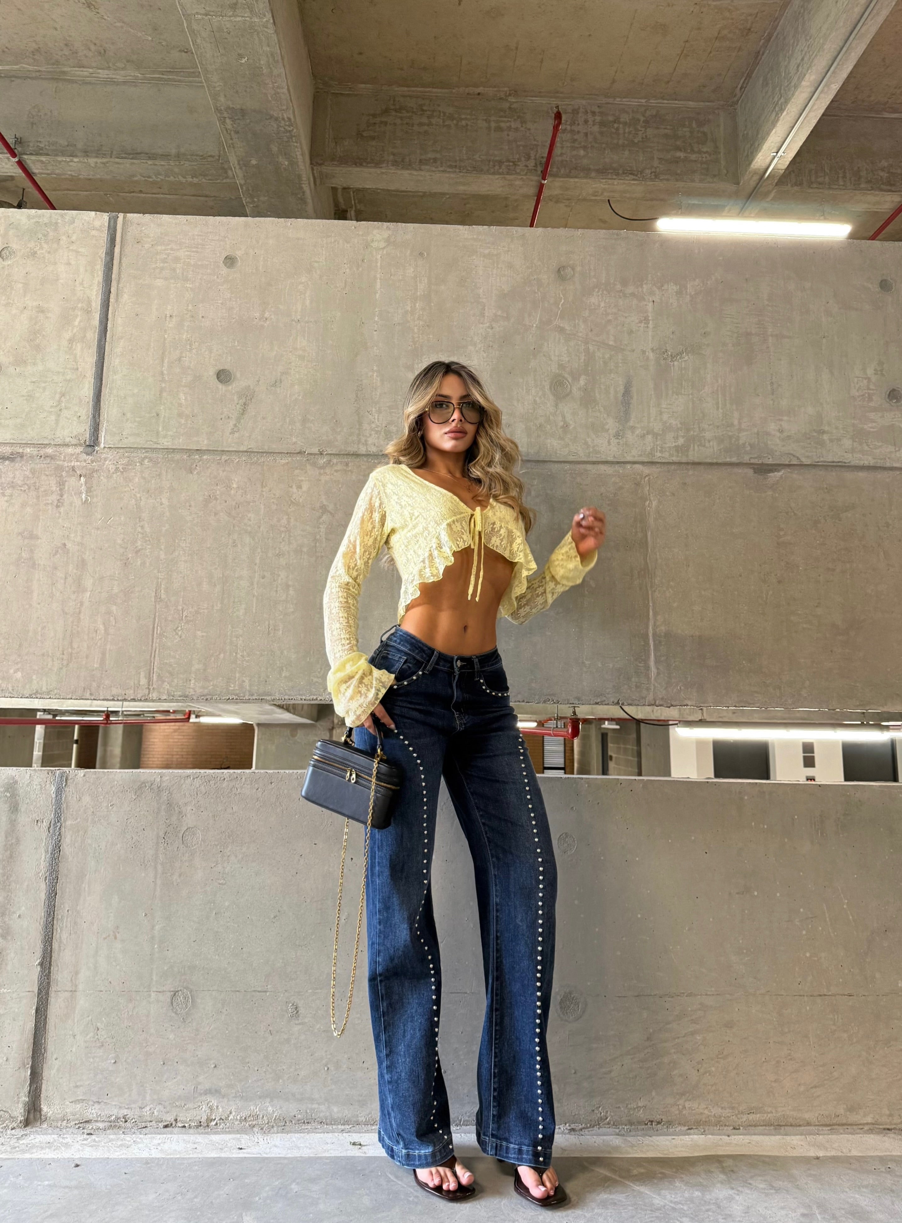 BLUSA BLONDA AMARILLA 001