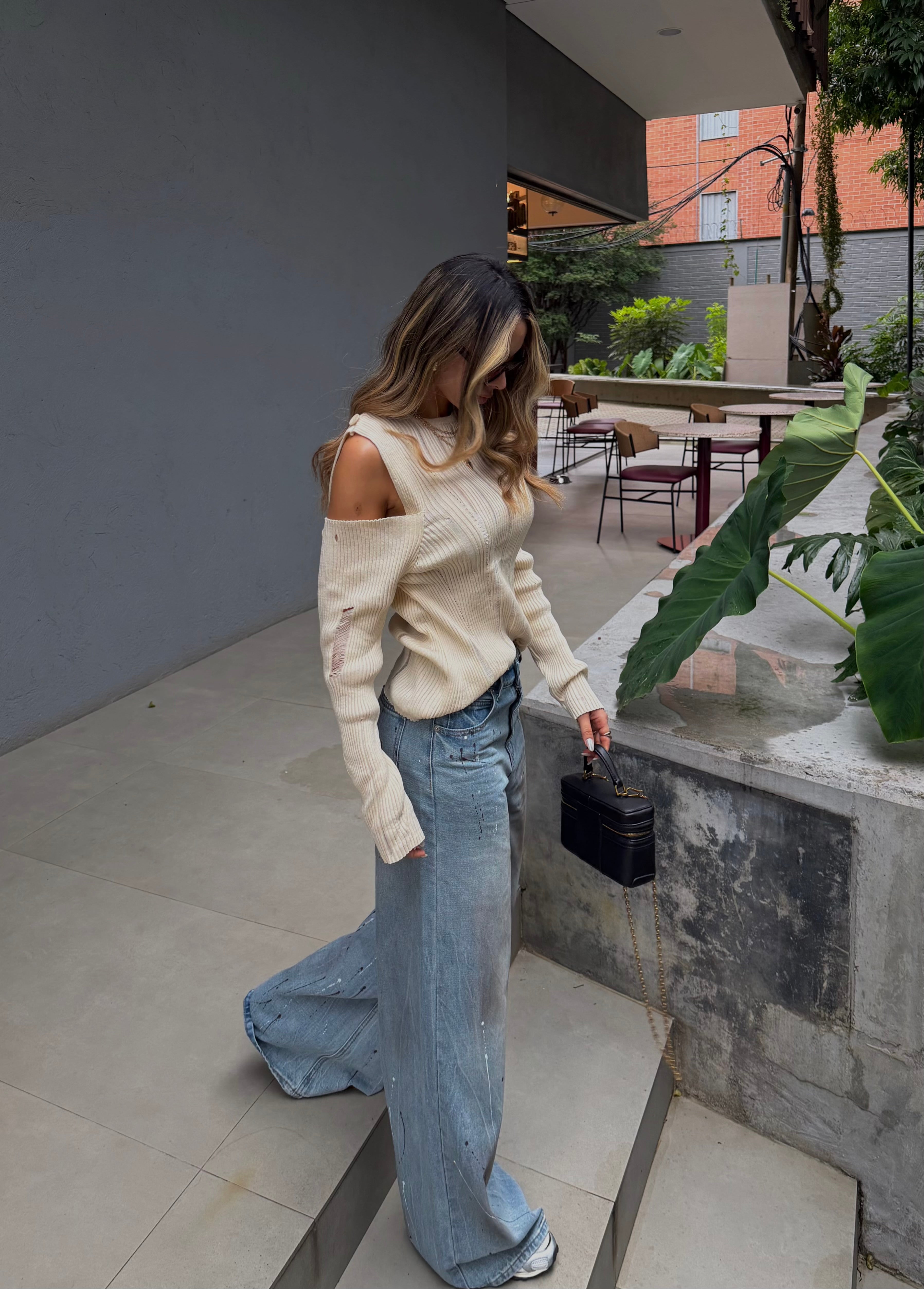 PANTALON WIDE LEG 13512