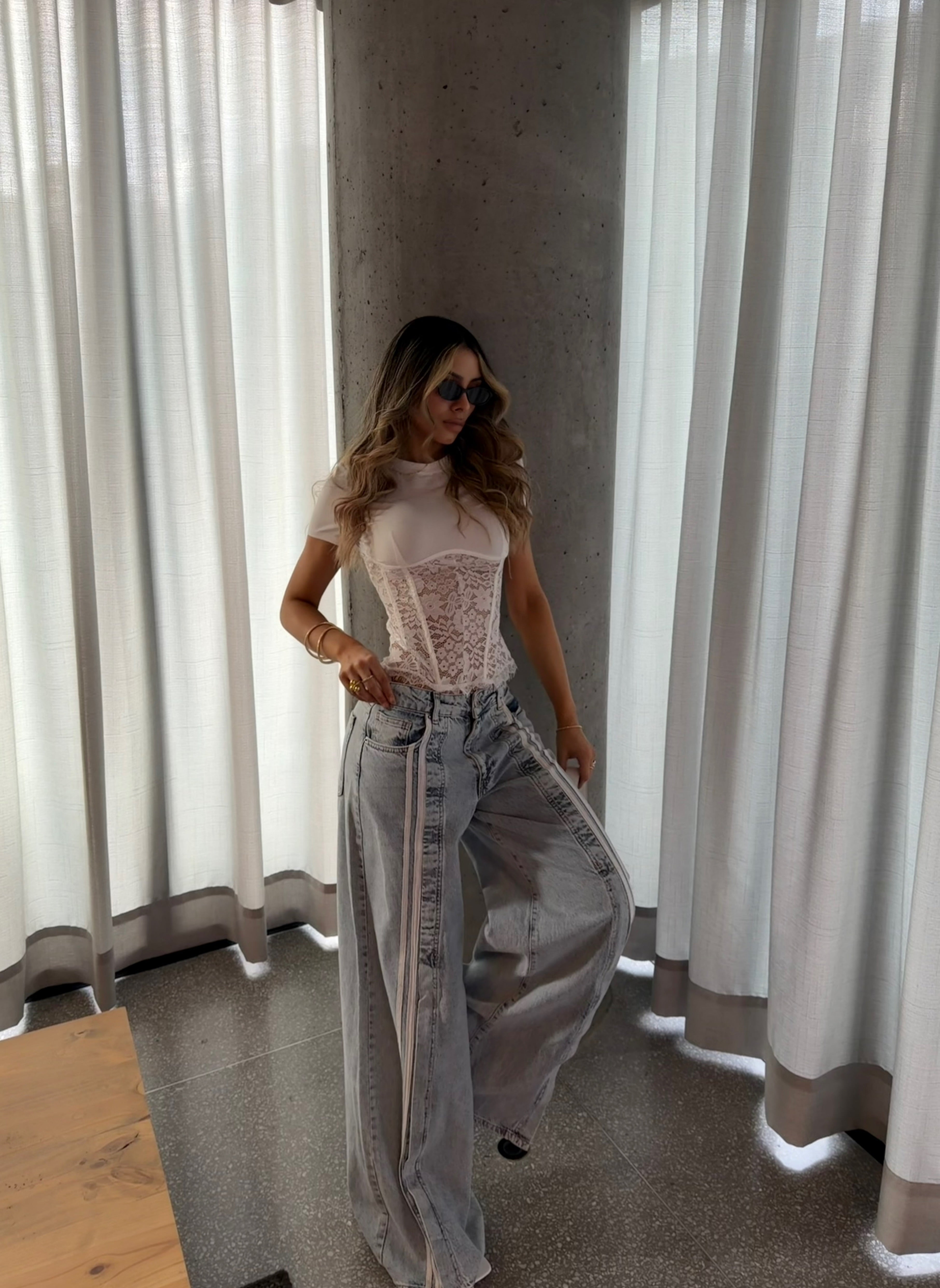 PANTALON WIDE LEG 3699