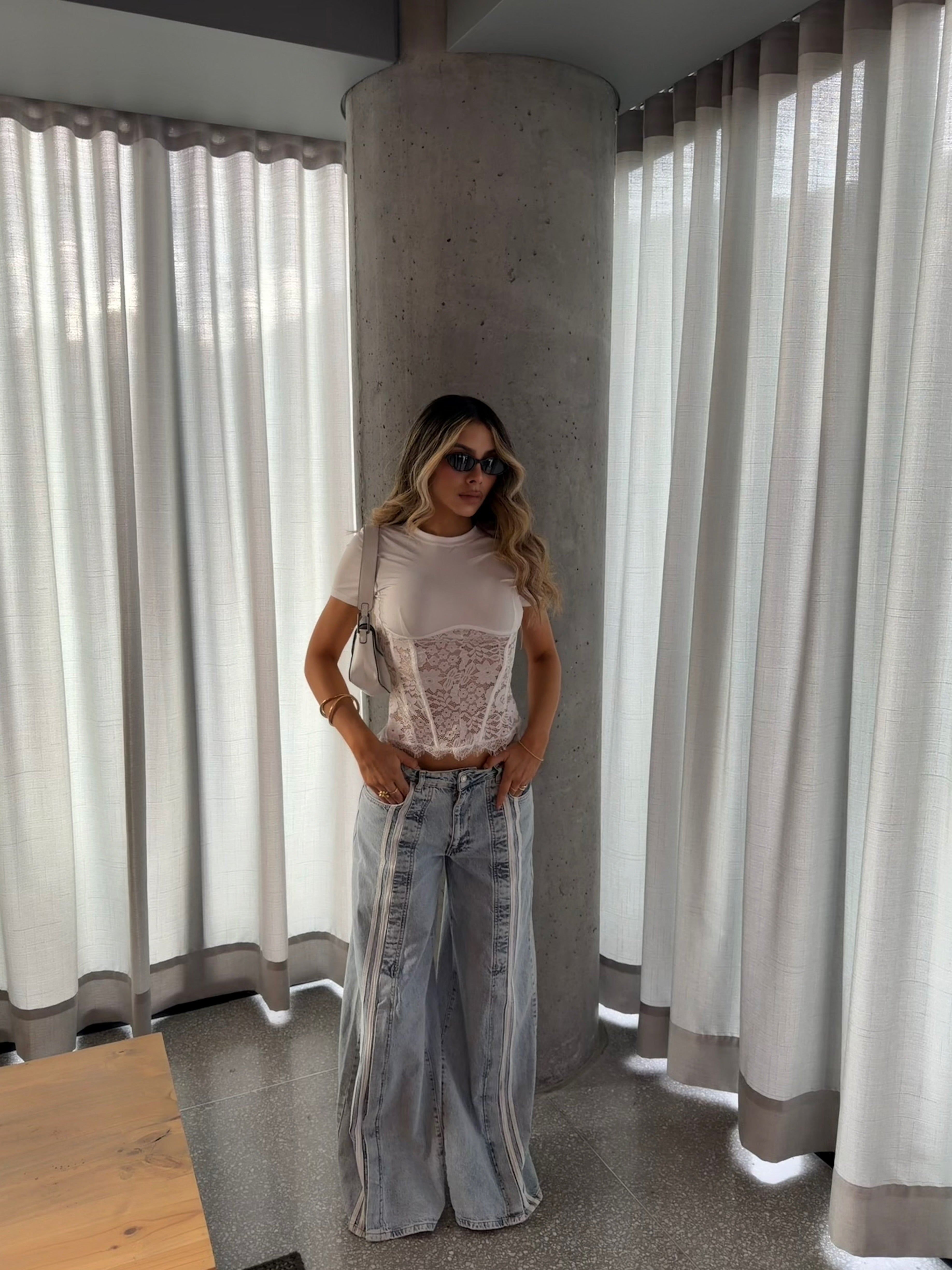 PANTALON WIDE LEG 3699