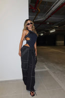 PANTALÓN CARFO AMERICAN NEGRO
