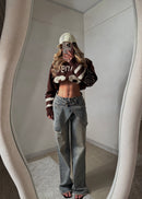 PANTALON WIDE LEG SOBREPUESTO 3838