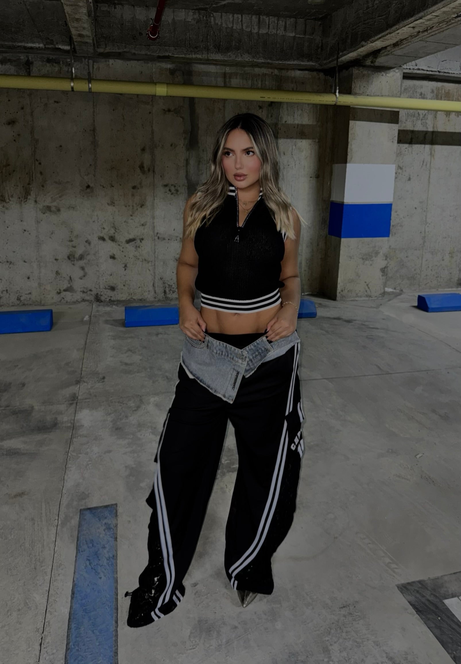 PANTALON GAL 2034 NEGRO