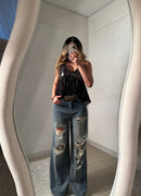 BLUSA GOLDEN NEGRA 2048