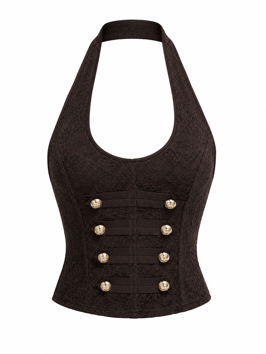 BLUSA CORSET NAPOLEON CAFE 26510
