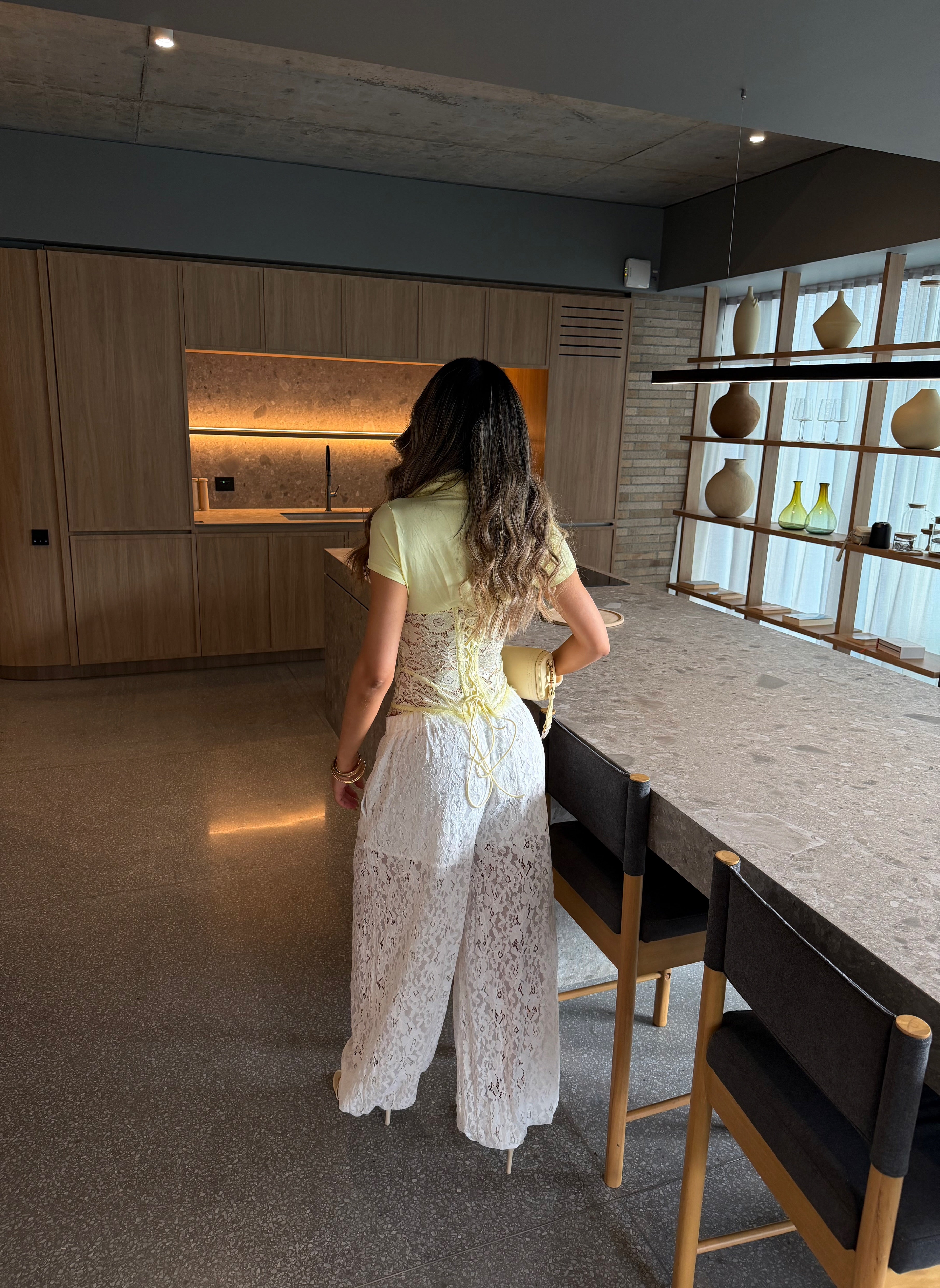 PANTALON LUCCE BLANCO 7182
