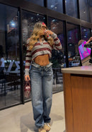 SUETER HOT FASHION VINOTINTO