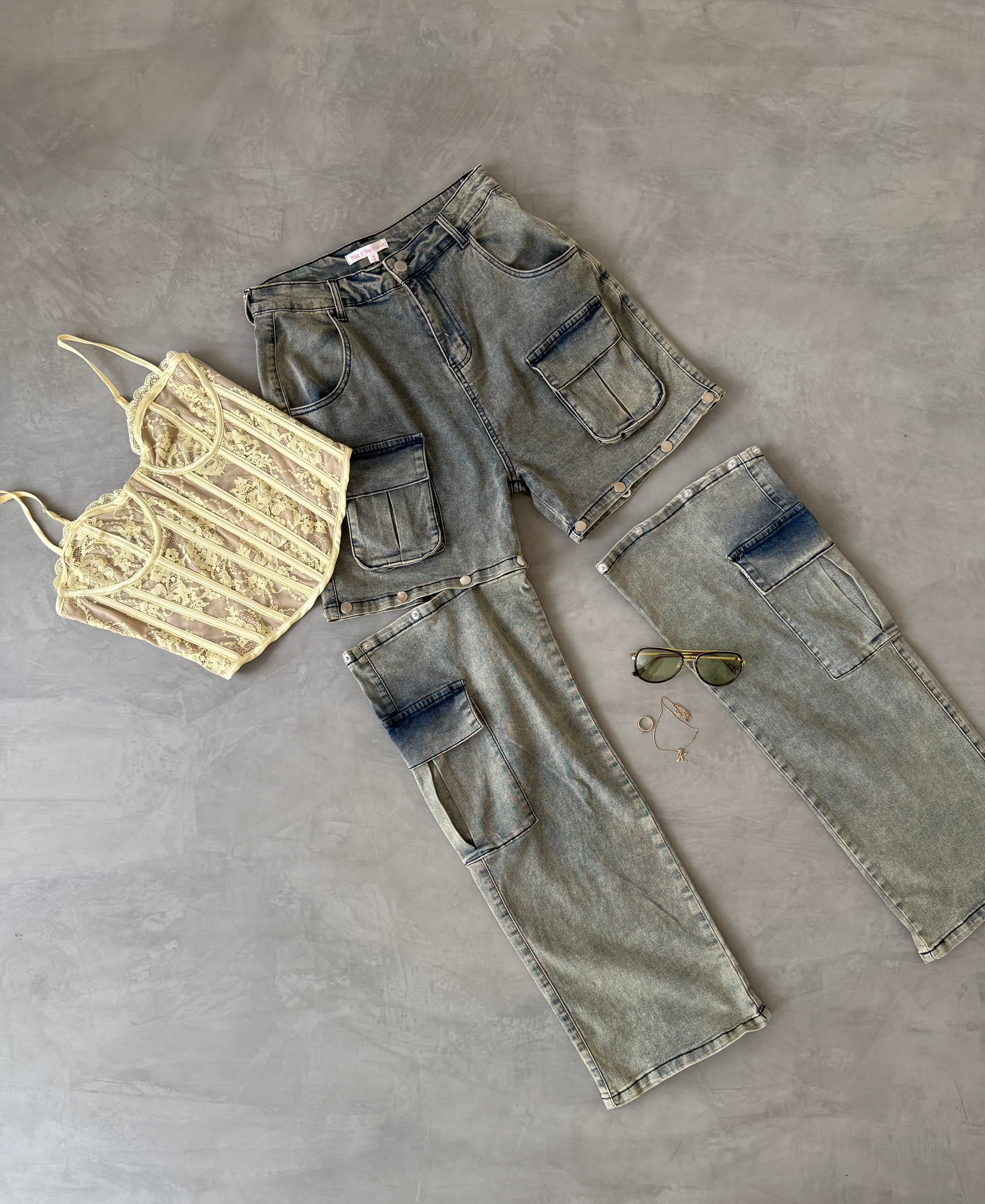 PANTALON 2 EN 1 HOT 1809