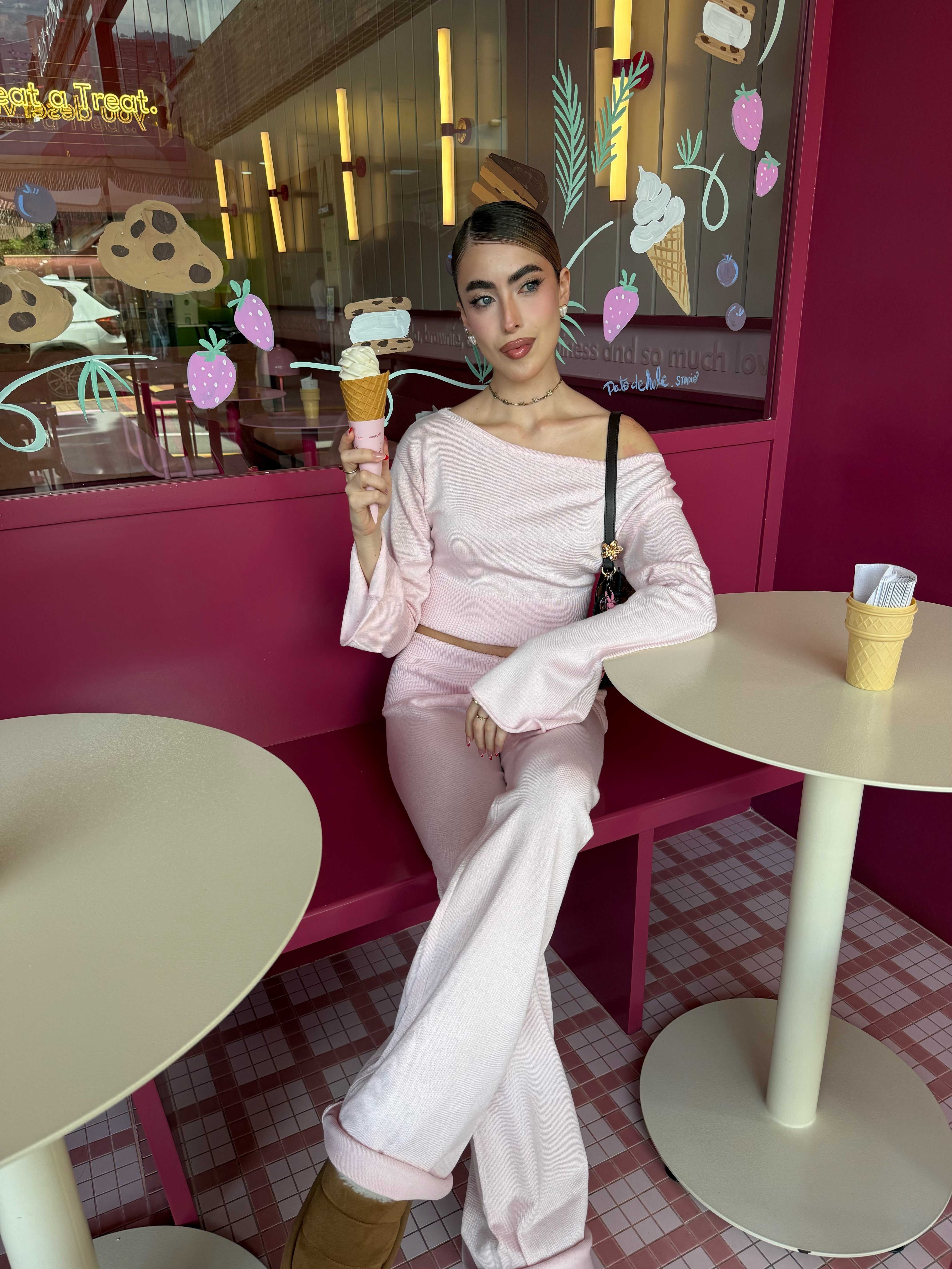 SET LUCCE ROSA 5076