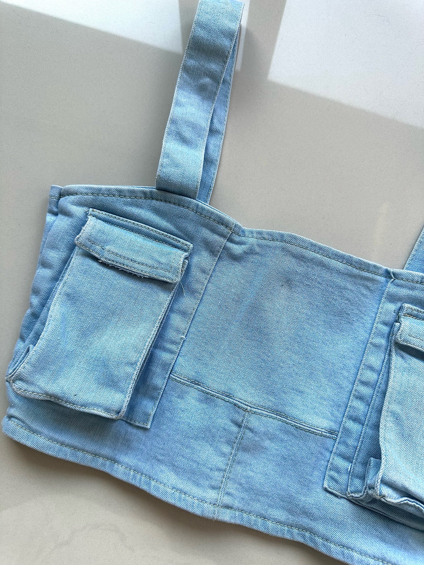 BLUSA DENIM CARGO