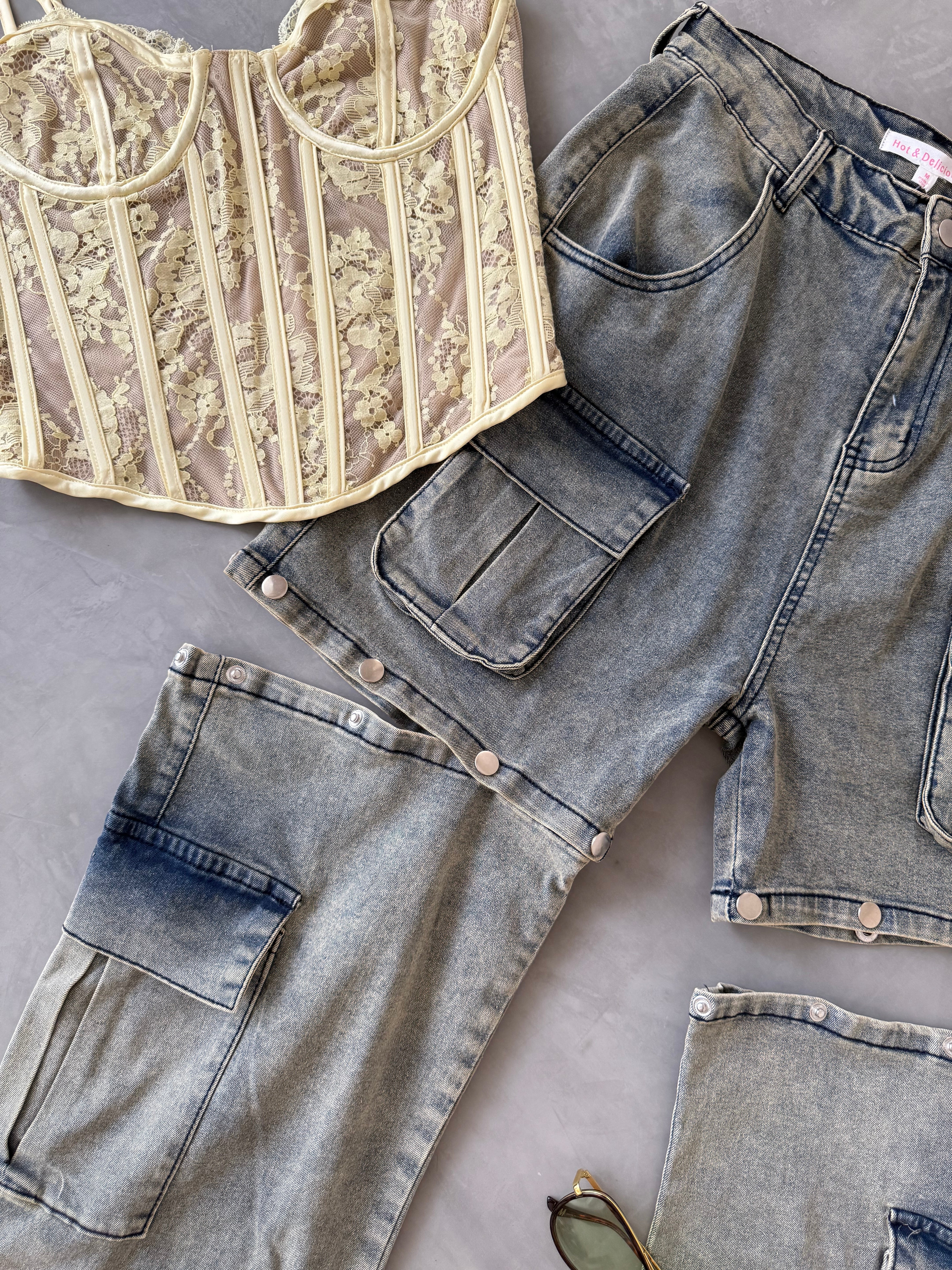 PANTALON 2 EN 1 HOT 1809