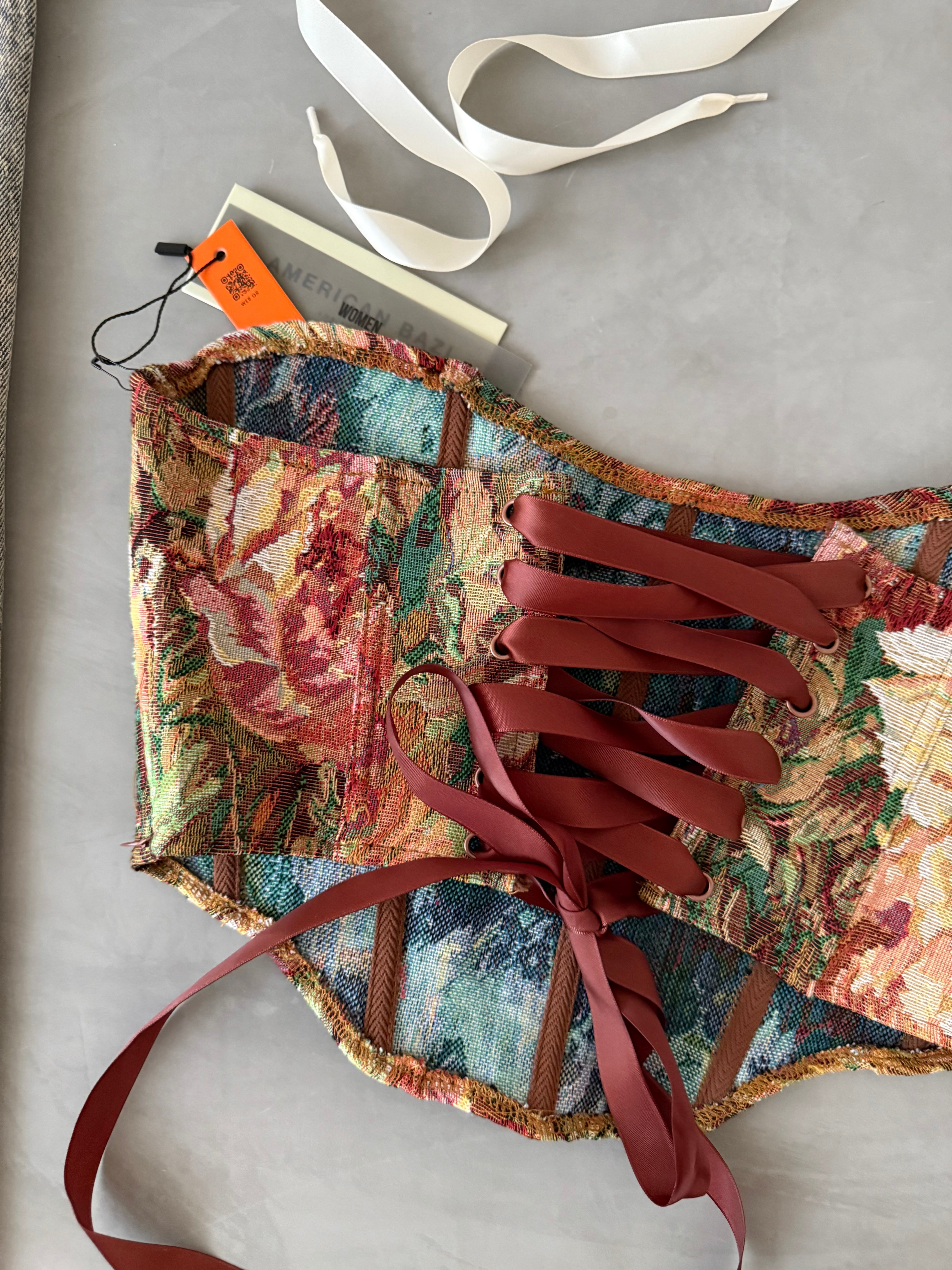CORSET AMERICAN VINO 96
