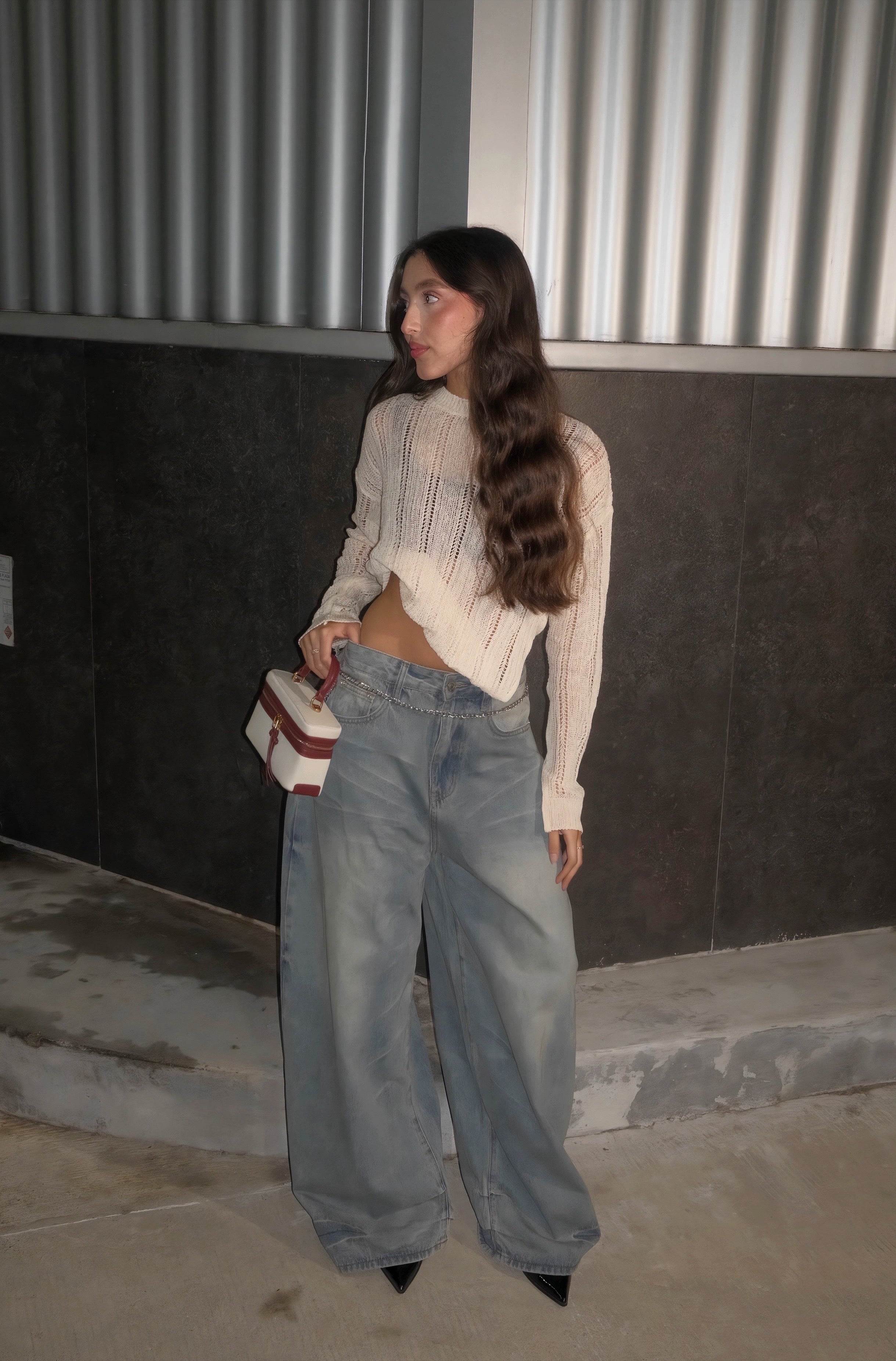 PANTALON WIDE LEG MOCHY 13510