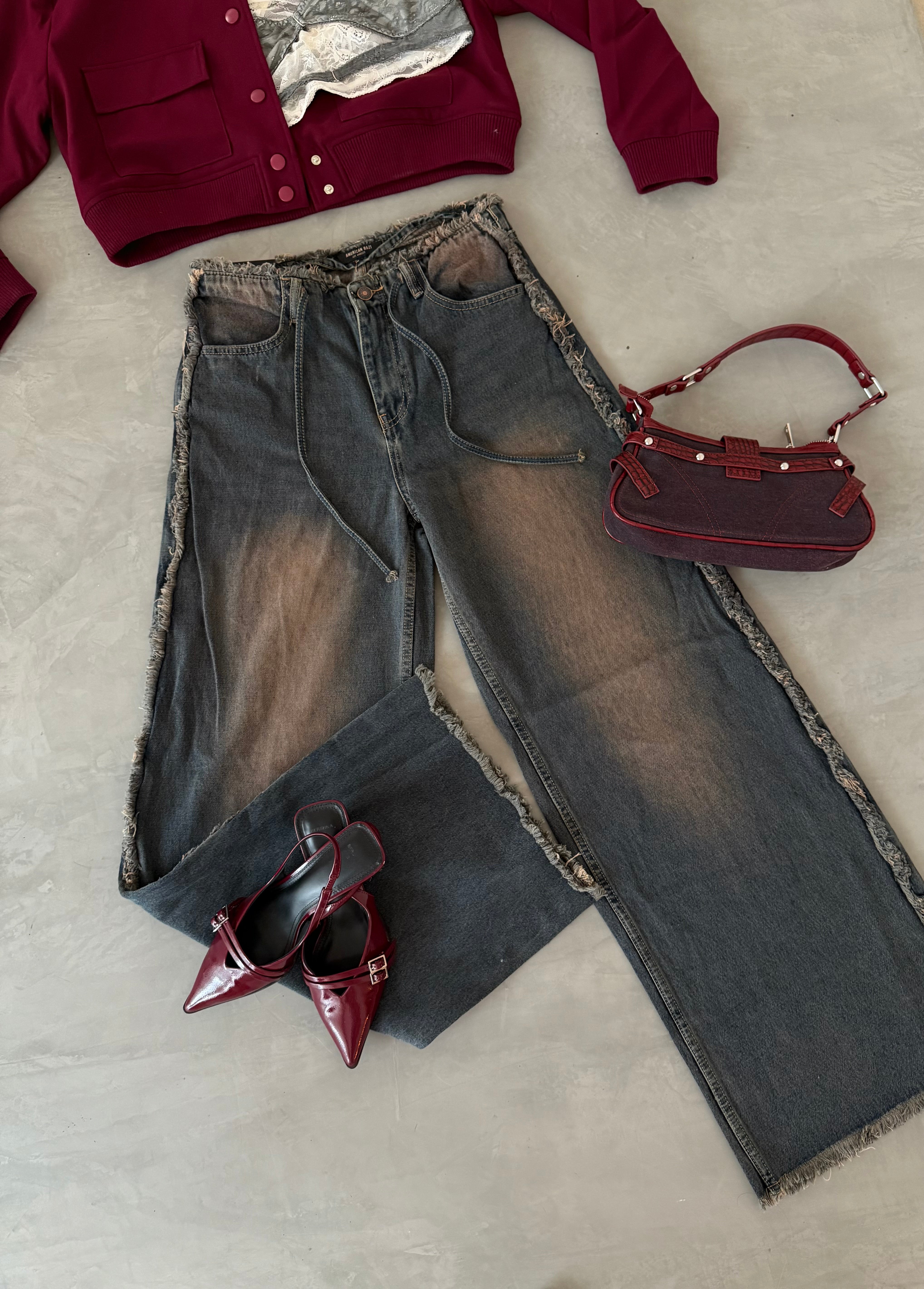 PANTALON AMERICAN WIDE LEG 0745