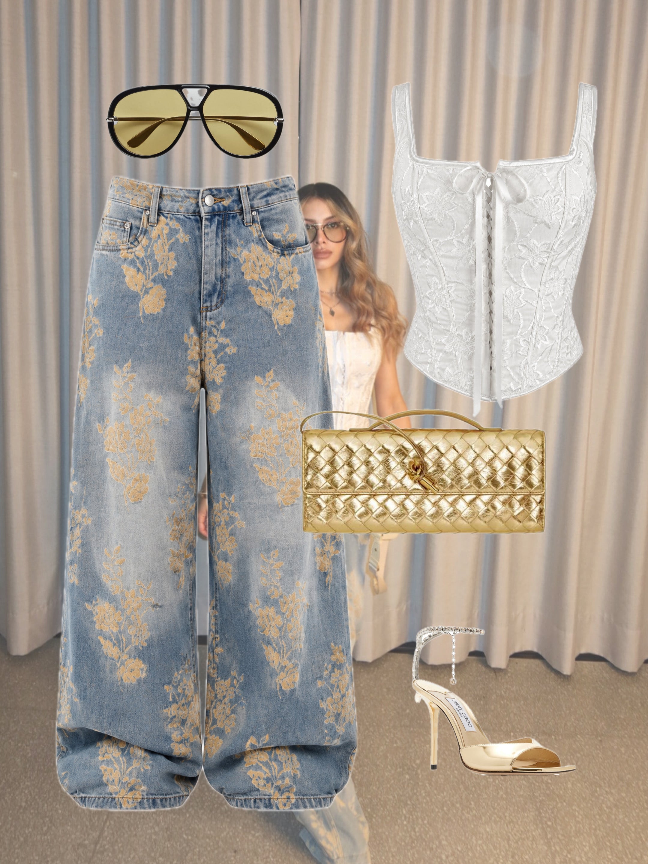 PANTALON WIDE LEG 13769