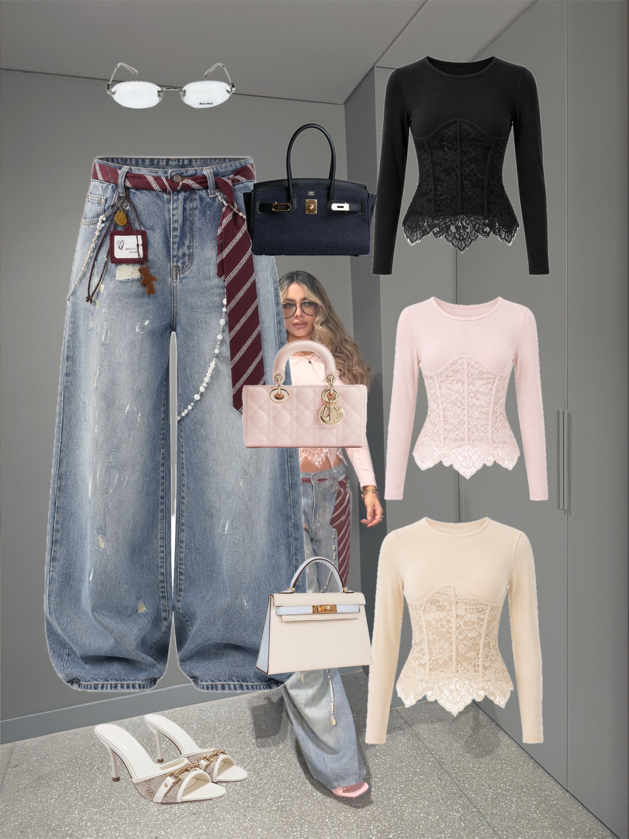 PANTALON WIDE LEG 13788