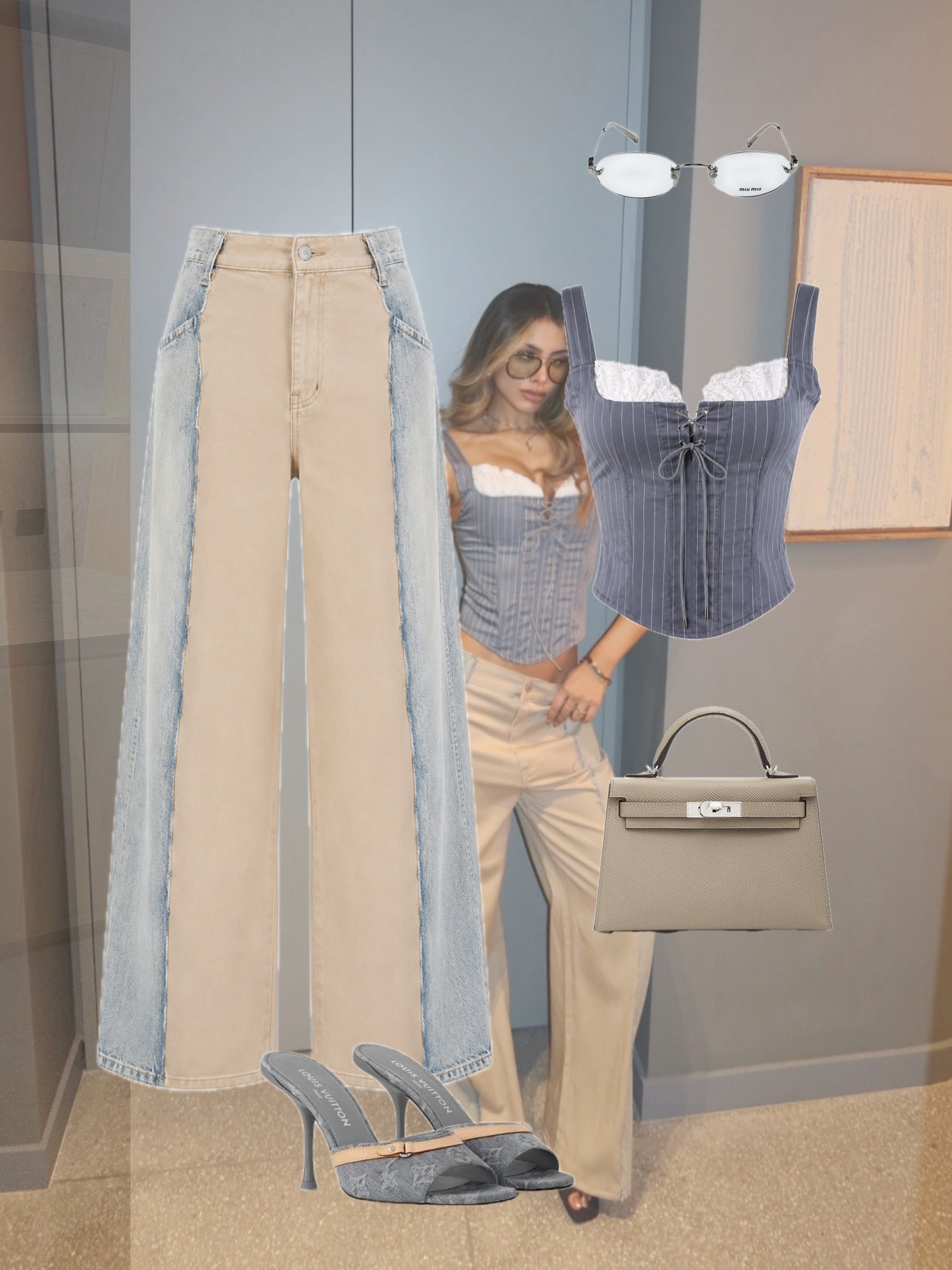PANTALON WIDE LEG 4721