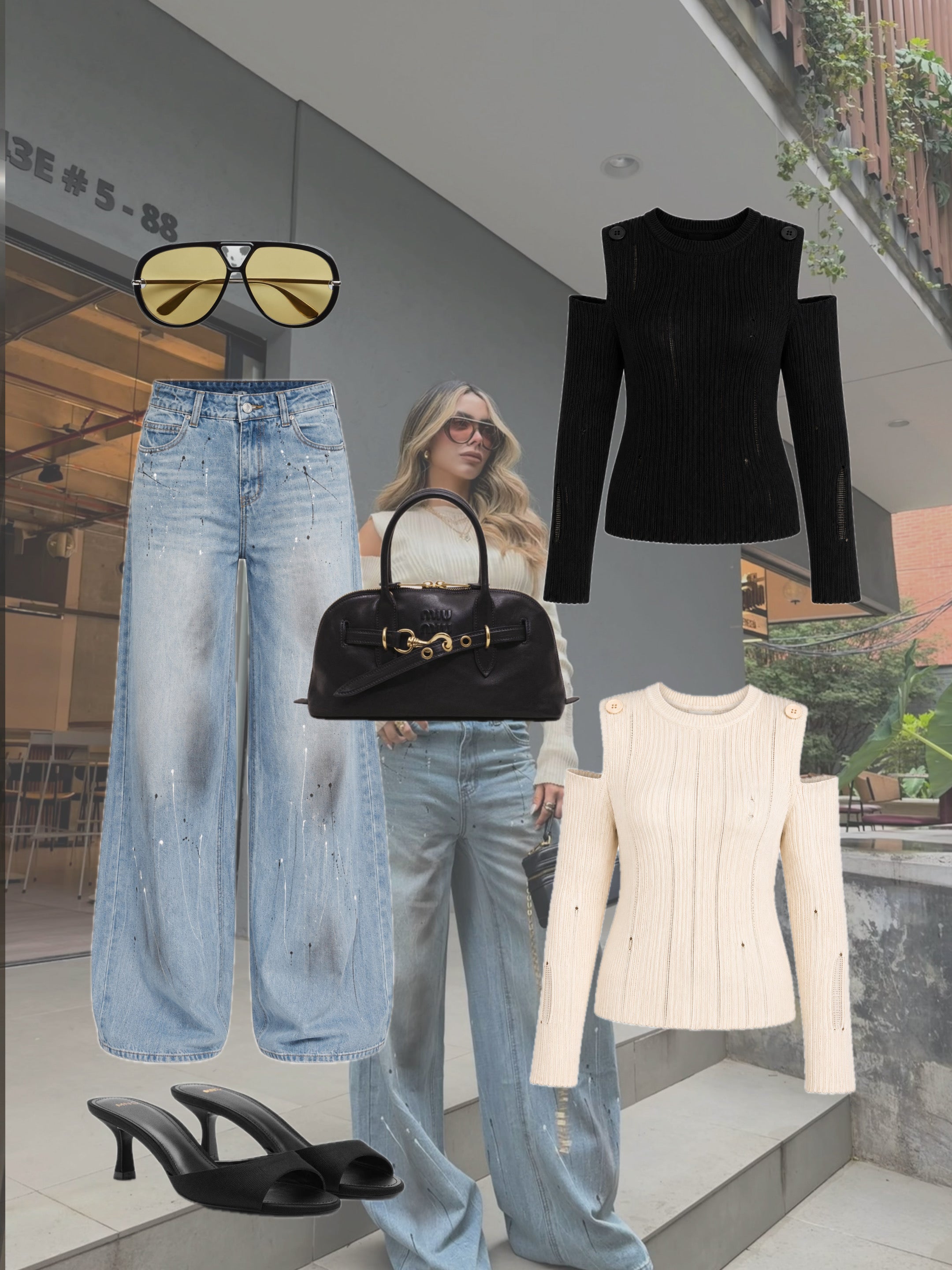 PANTALON WIDE LEG 13512
