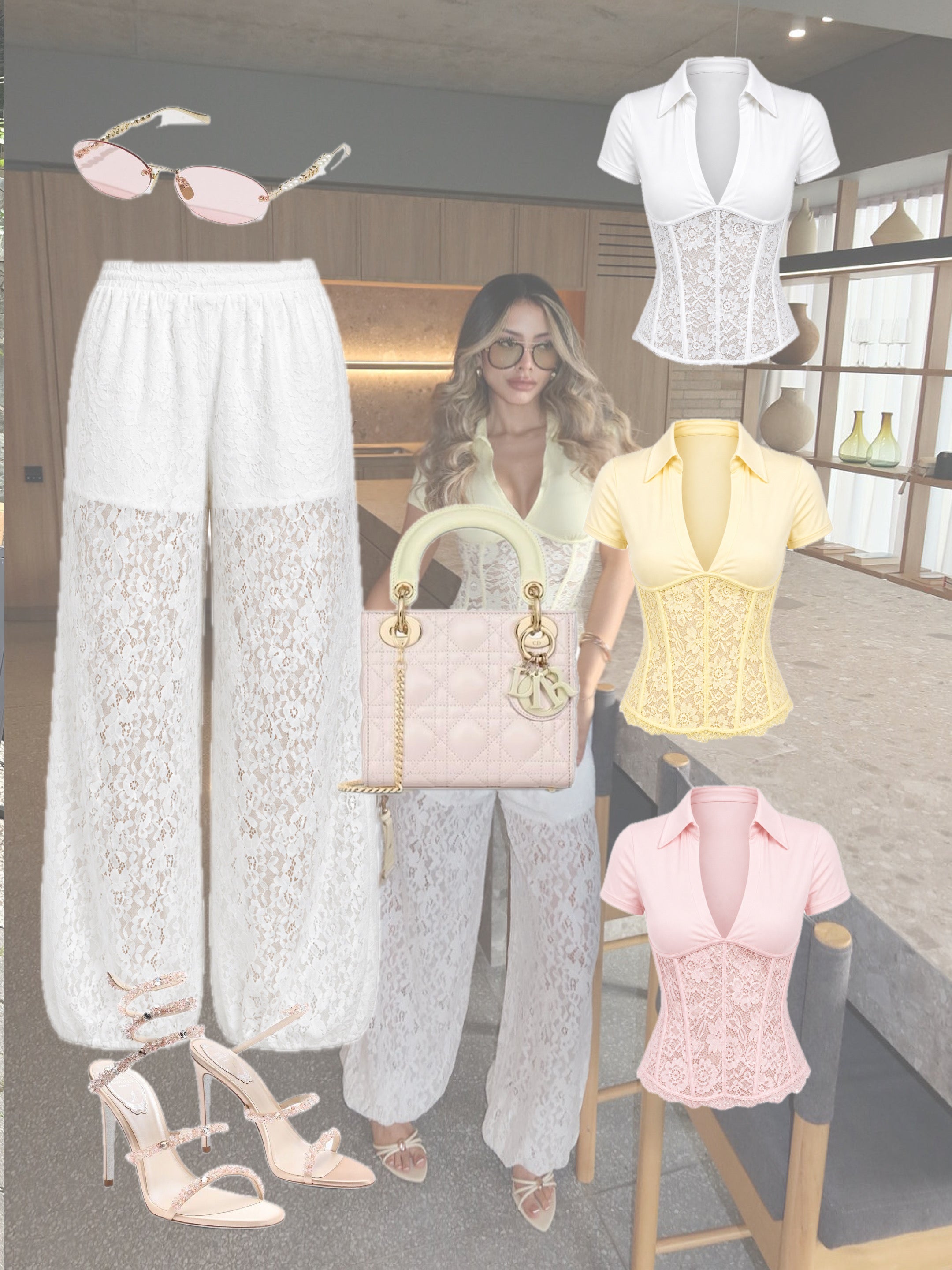 PANTALON LUCCE BLANCO 7182
