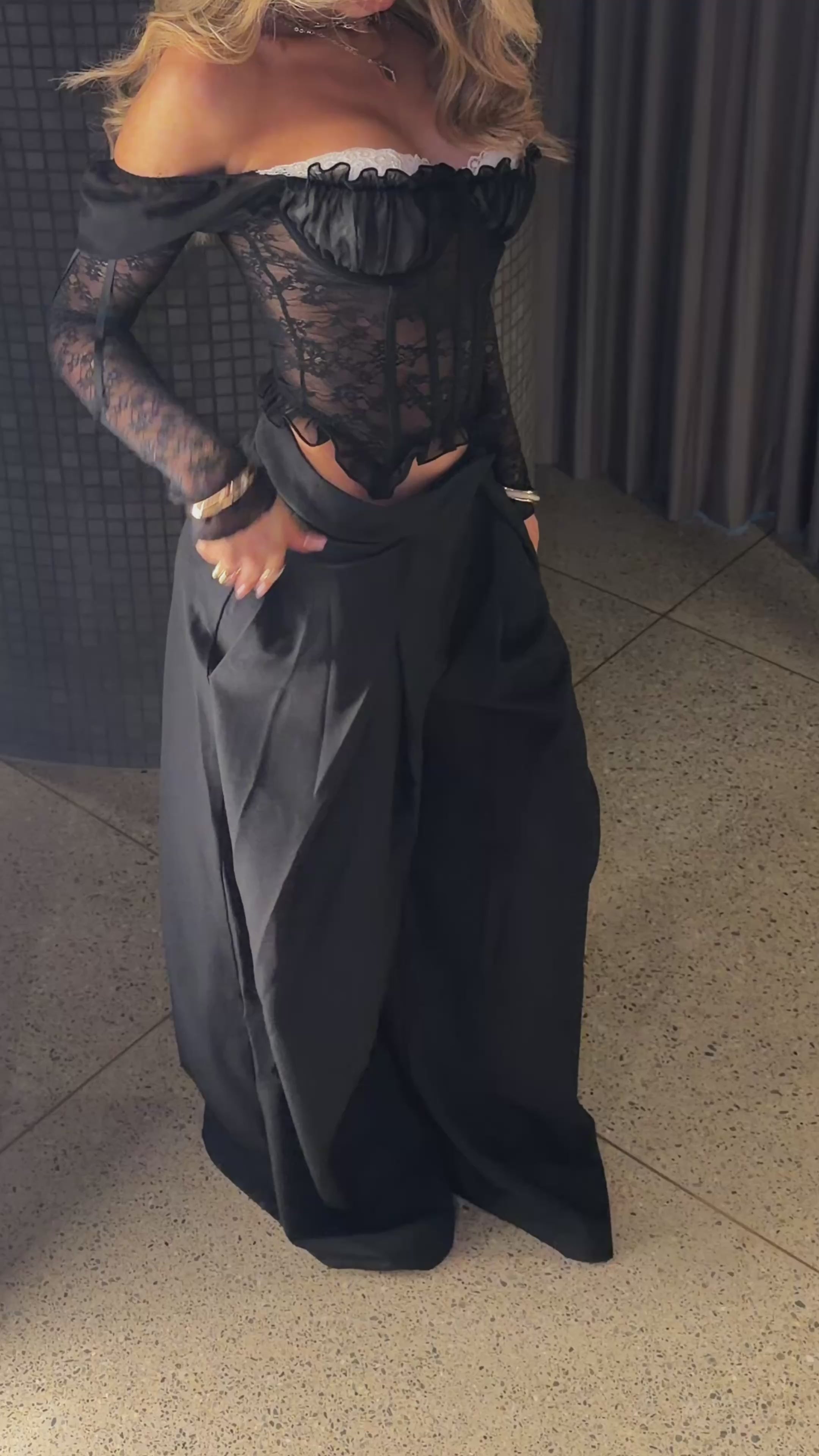 PANTALON NEGRO 19694