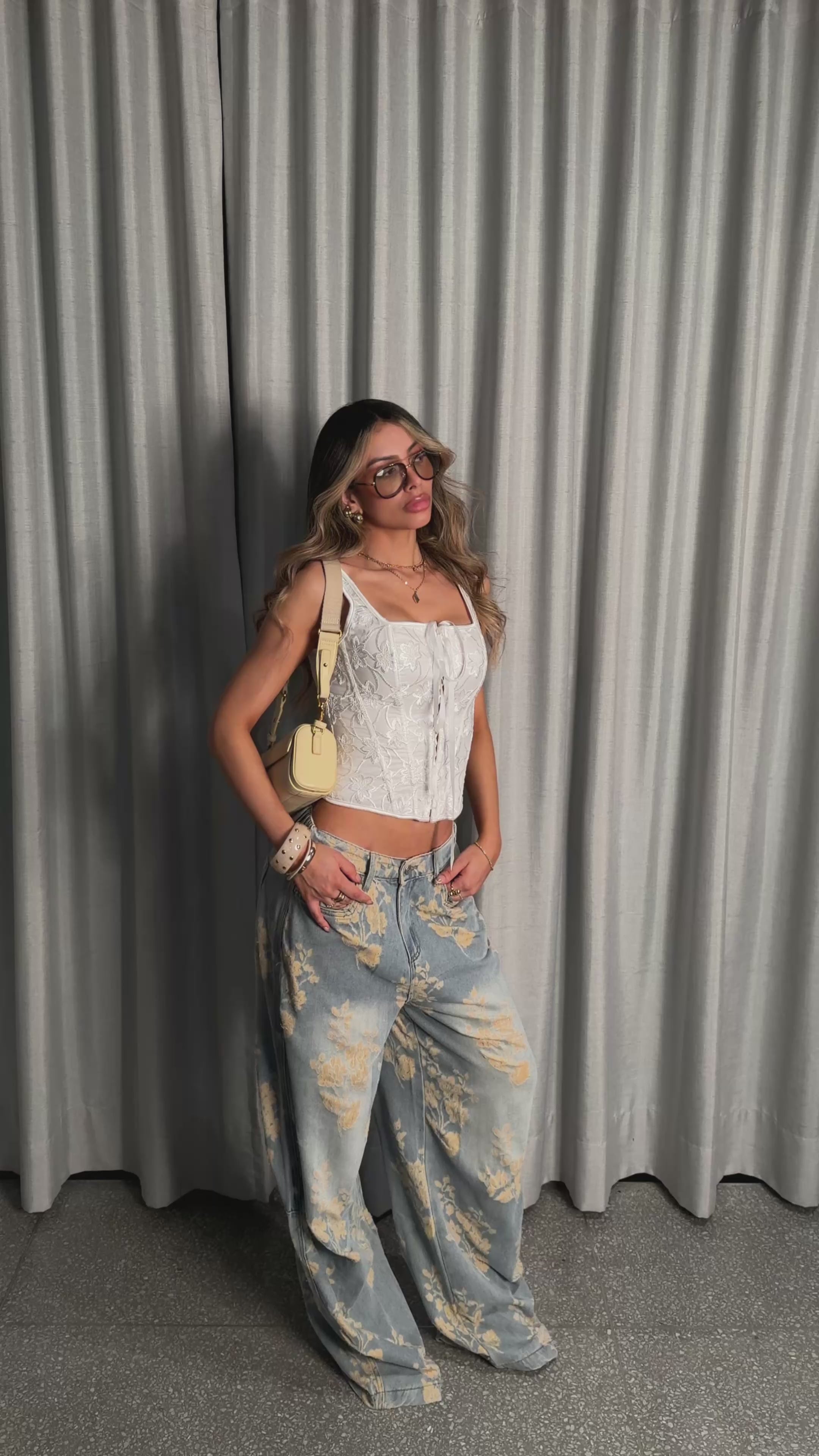 PANTALON WIDE LEG 13769