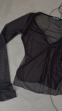 BLUSA MALLA JU TIRAS