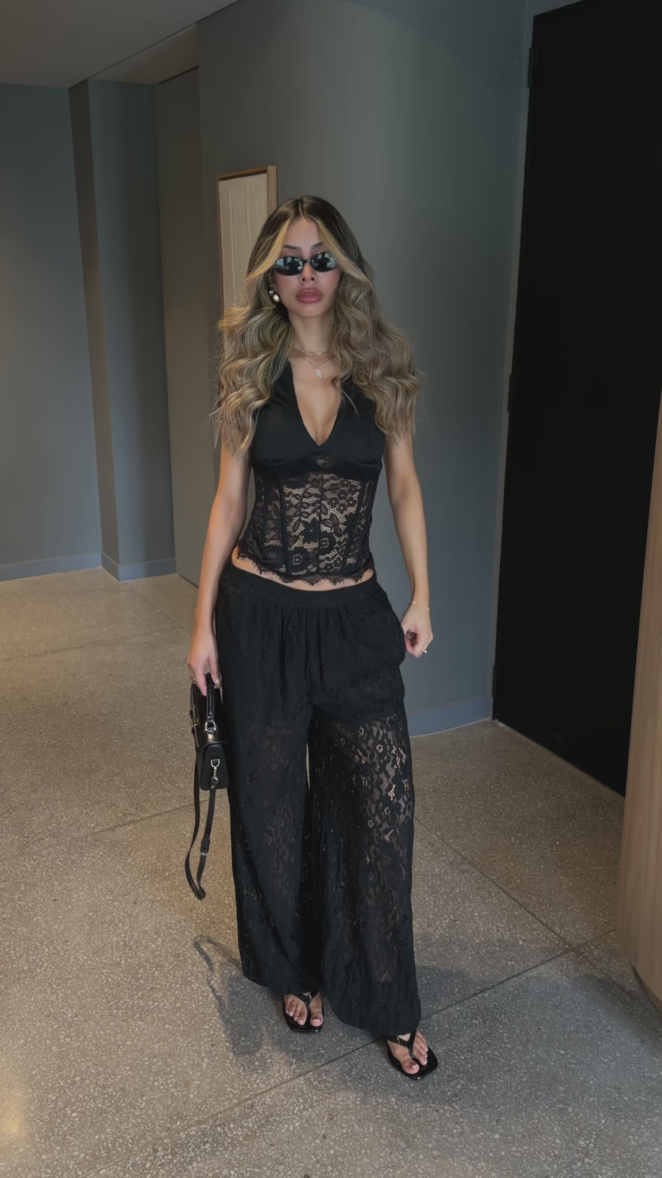 BLUSA CORPIÑO 26315 NEGRA